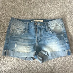 Denim Light Blue Jean Shorts